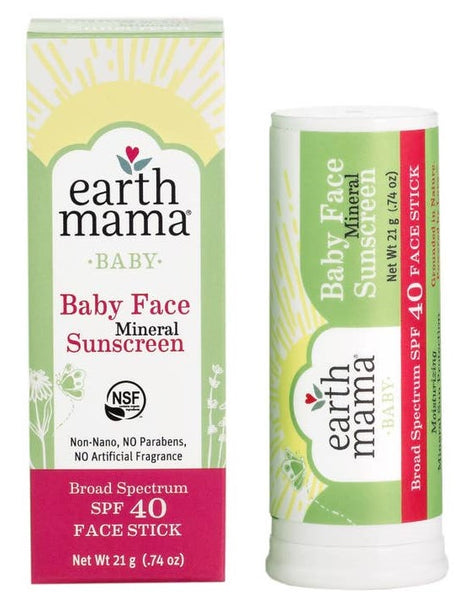 Baby Face Mineral Sunscreen Face Stick