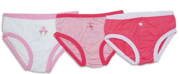 Bamboo Girls Bikini Underwear - 3 Pack