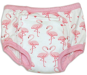 Bamboo Training Pants - Flamingo Love Print