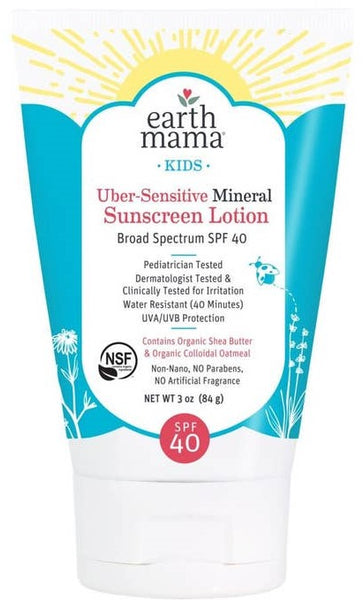 Kids Uber-Sensitive Mineral Sunscreen Lotion