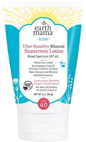 Kids Uber-Sensitive Mineral Sunscreen Lotion